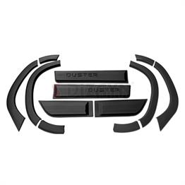 S-Dizayn Dacia Duster 2 Kapı Koruma ve Çamurluk Kaplaması Dodik Seti 12 Prç 2018-2023 A+ Kalite