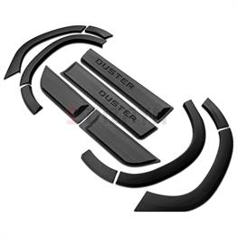 S-Dizayn Dacia Duster 2 Kapı Koruma ve Çamurluk Kaplaması Dodik Seti 12 Prç 2018-2023 A+ Kalite