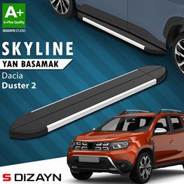 Dacia Duster 2 Skyline Aluminyum Yan Basamak 183 Cm 2018-2023 A+ Kalite