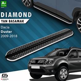 S-Dizayn Dacia Duster Diamond Krom Yan Basamak 173 Cm 2009-2018 A+ Kalite