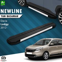 S-Dizayn Dacia Lodgy NewLine Aluminyum Yan Basamak 203 Cm 2012 Üzeri A+ Kalite