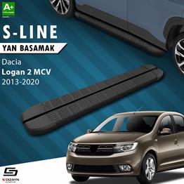Dacia Logan 2 MCV S-Line Siyah Yan Basamak 183 Cm 2013-2020 A+ Kalite