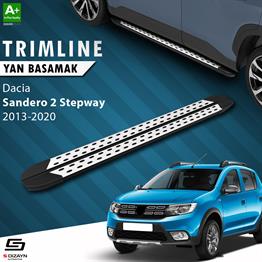 S-Dizayn Dacia Sandero 2 Stepway TrimLine Gri Yan Basamak 183 Cm 2013-2020 A+ Kalite