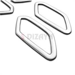 S-Dizayn Dacia Sandero Krom İç Kapı Kolu Çerçevesi 4 Prç 2020 Üzeri A+ Kalite (Mat Krom)