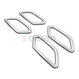 S-Dizayn Dacia Sandero Krom İç Kapı Kolu Çerçevesi 4 Prç 2020 Üzeri A+ Kalite (Mat Krom)