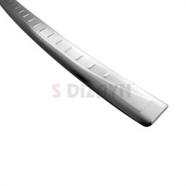 S-Dizayn Fiat 500 Krom Arka Tampon Eşiği 2007-2012