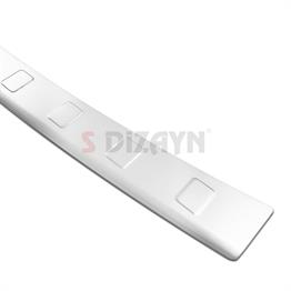 S-Dizayn Fiat 500X Krom Arka Tampon Eşiği 2015 Üzeri