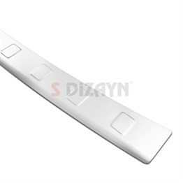 S-Dizayn Fiat 500X Krom Arka Tampon Eşiği 2015 Üzeri