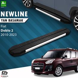 S-Dizayn Fiat Doblo 2 NewLine Krom Yan Basamak 193 Cm 2010-2022 A+ Kalite