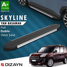 Fiat Doblo 2 Uzun Şase Skyline Krom Yan Basamak 223 Cm 2010-2023 A+ Kalite