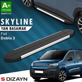 Fiat Doblo 3 Kısa Şase Skyline Aluminyum Yan Basamak 203 Cm 2023 Üzeri A+ Kalite