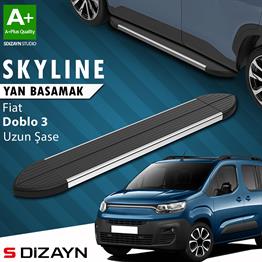 Fiat Doblo 3 Uzun Şase Skyline Krom Yan Basamak 213 Cm 2023 Üzeri A+ Kalite