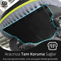 S-Dizayn Fiat Doblo Çelik Karter Muhafaza Koruma 2023 Üzeri A+ Kalite