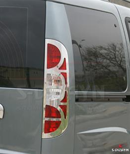 S-Dizayn Fiat Doblo Krom Stop Çerçevesi 2 Prç 2006-2010