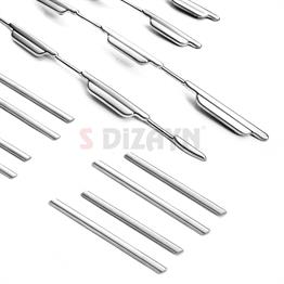 S-Dizayn Fiat Egea Krom Ön Panjur ve Tampon Çıta Seti Diamond Model 22 Prç. 2020 Üzeri (Mat Krom)