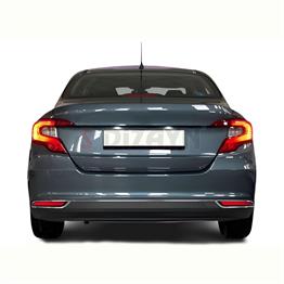 S-Dizayn Fiat Egea SD Krom Arka Tampon Difüzör Çıtası 3 Prç. 2015 Üzeri A+ Kalite