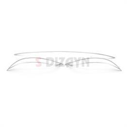S-Dizayn Fiat Egea SD Krom Arka Tampon Difüzör Çıtası 3 Prç. 2015 Üzeri A+ Kalite