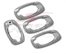 S-Dizayn Fiat Fiorino Krom Kapı Kolu Çerçevesi 4 Kapı 2008-2016