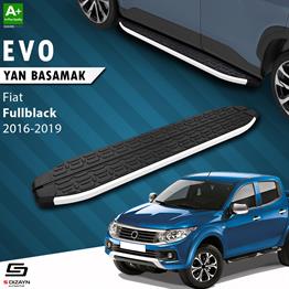 S-Dizayn Fiat Fullback Evo Aluminyum Yan Basamak 193 Cm 2016-2019 A+ Kalite