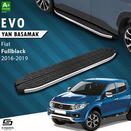 S-Dizayn Fiat Fullback Evo Krom Yan Basamak 193 Cm 2016-2019 A+ Kalite