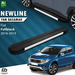 S-Dizayn Fiat Fullback NewLine Aluminyum Yan Basamak 193 Cm 2016-2019 A+ Kalite