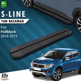Fiat Fullback S-Line Siyah Yan Basamak 193 Cm 2016-2019 A+ Kalite