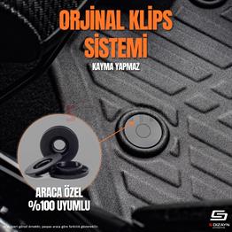 S-Dizayn Fiat Linea 3D Pro Havuzlu Paspas 2007-2018 A+ Kalite