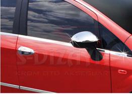 S-Dizayn Fiat Linea Krom Cam Çıtası 8 Prç 2007-2018