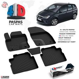 S-Dizayn Ford C-Max 4D Havuzlu Paspas 2003-2010 A+Kalite