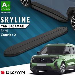 Ford Courier 2 Skyline Siyah Yan Basamak 183 Cm 2023 Üzeri A+ Kalite