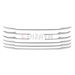 S-Dizayn Ford Courier Krom Ön Panjur 8 Prç. 2023 Üzeri A+ Kalite