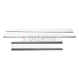 S-Dizayn Ford Courier Krom Yan Kapı Çıtası 4 Prç. 2023 Üzeri A+ Kalite