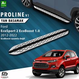 S-Dizayn Ford EcoSport 2 OEM Still Pro V1 Aluminyum Yan Basamak 173 Cm 2012-2018 A+ Kalite