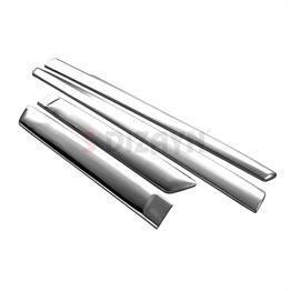 S-Dizayn Ford Fiesta Krom Yan Kapı Çıtası 4 Prç 2006-2009