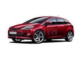 S-Dizayn Ford Focus 3 HB Krom Cam Üst Çıtası 8 Prç 2011-2018