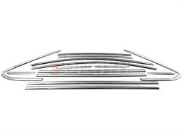 S-Dizayn Ford Focus 3 SD Krom Cam Çerçevesi 16 Prç 2011-2018 A+ Kalite