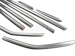 S-Dizayn Ford Focus 3 SD Krom Cam Çıtası 8 Prç 2011-2018