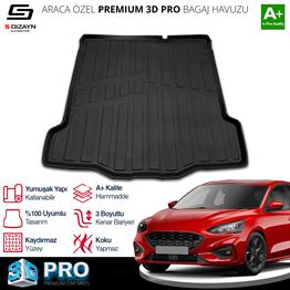 S-Dizayn Ford Focus 4 Sedan Tamir Kitli 3D Pro Bagaj Havuzu 2018 Üzeri A+ Kalite