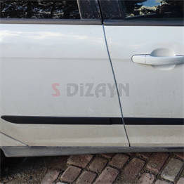 S-Dizayn Ford Focus ABS Plastik Yan Kapı Koruma Çıtası 2011-2019 A+ Kalite