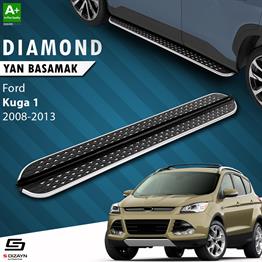 S-Dizayn Ford Kuga 1 Diamond Krom Yan Basamak 183 Cm 2008-2012 A+ Kalite