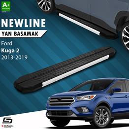 S-Dizayn Ford Kuga 2 NewLine Aluminyum Yan Basamak 183 Cm 2013-2019 A+ Kalite