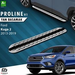 S-Dizayn Ford Kuga 2 OEM Still Pro V2 Aluminyum Yan Basamak 183 Cm 2013-2019 A+ Kalite