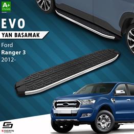 S-Dizayn Ford Ranger 3 Evo Krom Yan Basamak 203 Cm 2012-2022 A+ Kalite