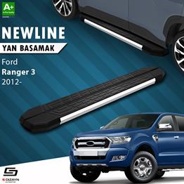 S-Dizayn Ford Ranger 3 NewLine Krom Yan Basamak 203 Cm 2012-2022 A+ Kalite