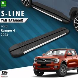 Ford Ranger 4 S-Line Aluminyum Yan Basamak 203 Cm 2023 Üzeri A+ Kalite