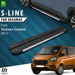 Ford Tourneo Custom Kısa Şase S-Line Krom Yan Basamak 203 Cm 2012-2023 A+ Kalite