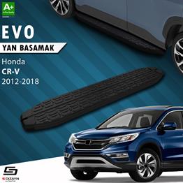S-Dizayn Honda CR-V 4 Evo Siyah Yan Basamak 173 Cm 2012-2018 A+ Kalite