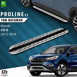 S-Dizayn Honda CR-V 4 OEM Still Pro V2 Aluminyum Yan Basamak 173 Cm 2012-2018 A+ Kalite