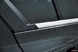 S-Dizayn Honda Civic Krom Cam Çıtası 4 Prç 2012-2016