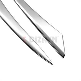 S-Dizayn Honda Civic Krom Far Alt Çıtası 2 Prç. 2021 Üzeri A+ Kalite